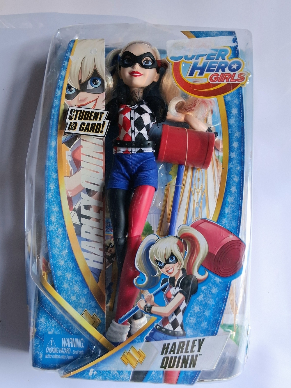 DC Super Hero Girls Harley Quinn 12" Action Doll by Mattel (2015/2016 Release)